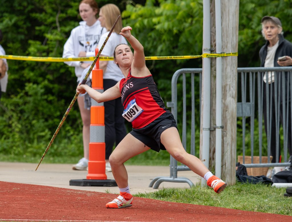 Dora’s Haley Perkins claims program’s first field state championship