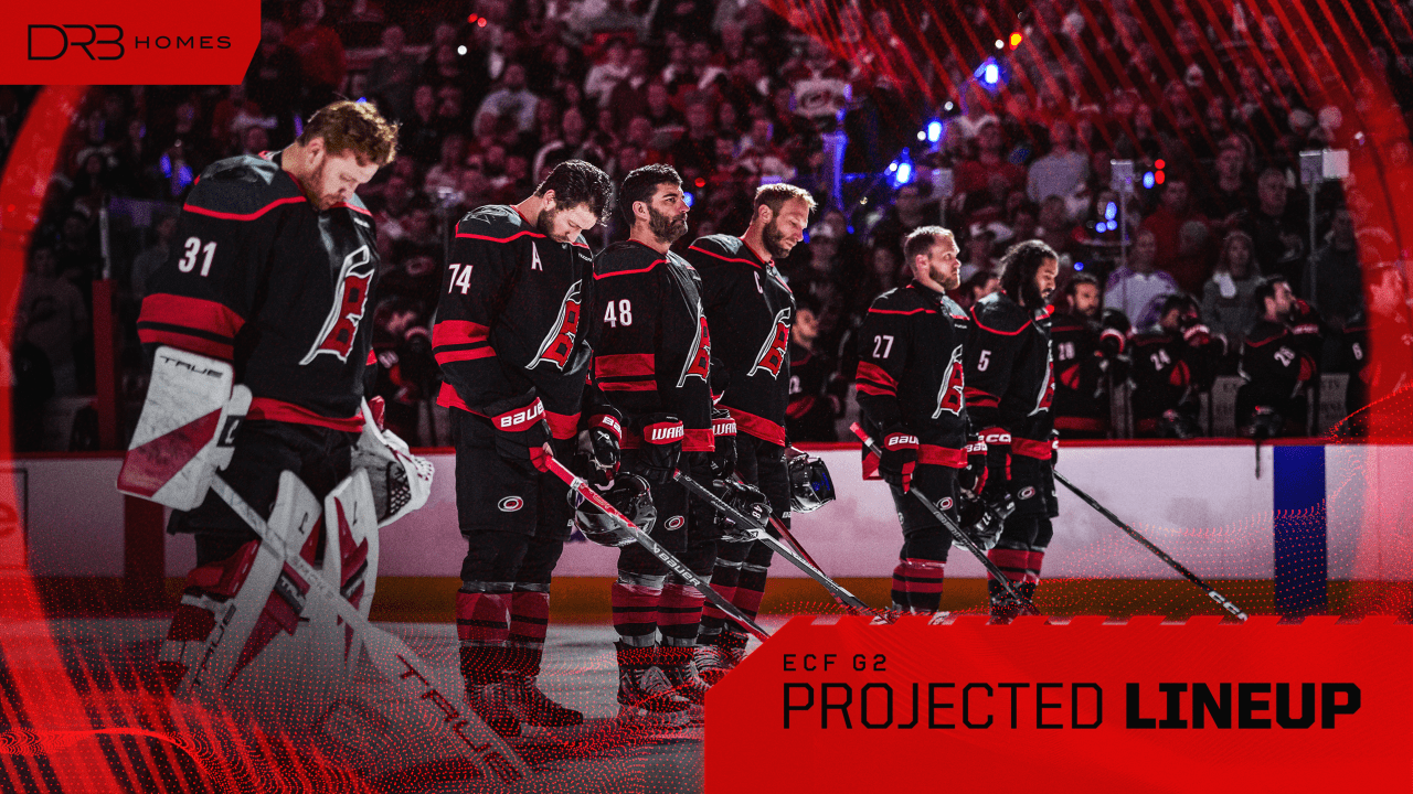 Projected Lineup: ECF, Game 2 vs. Montreal